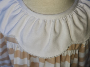 Tan Stripe Knit Float Dress (Dress & Dress w/ Matching Bloomer)