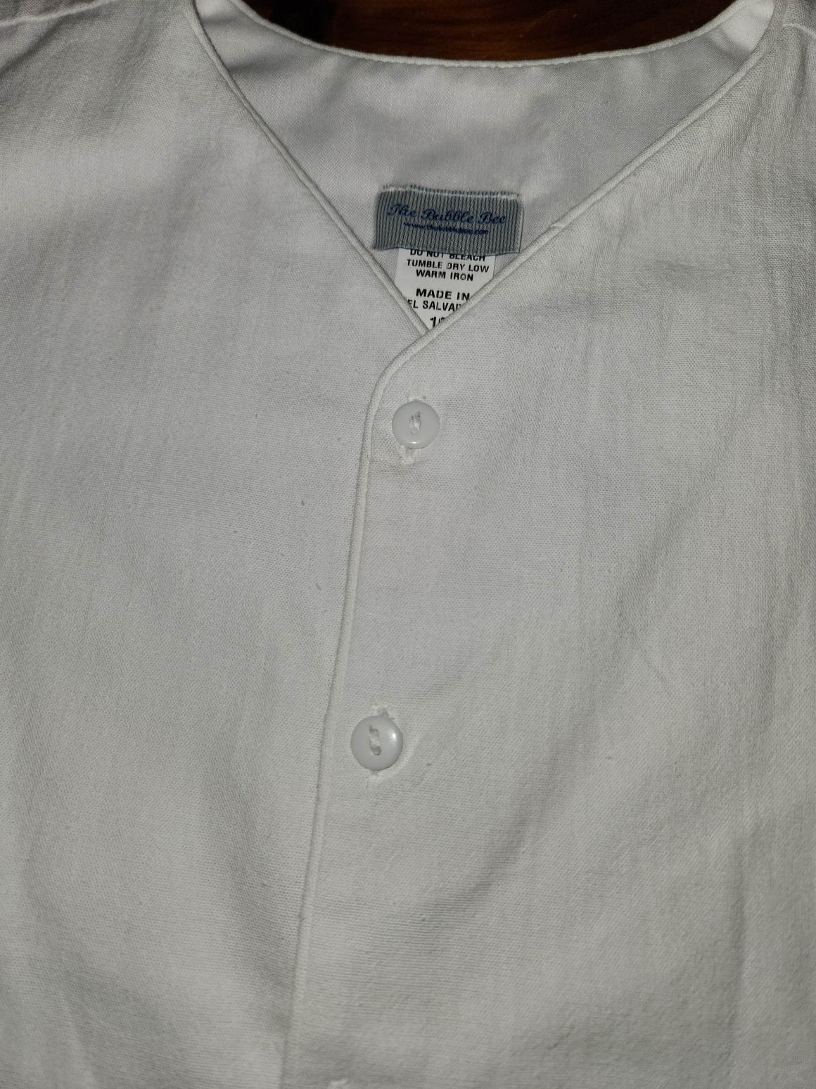 White Linen Unisex Jacket