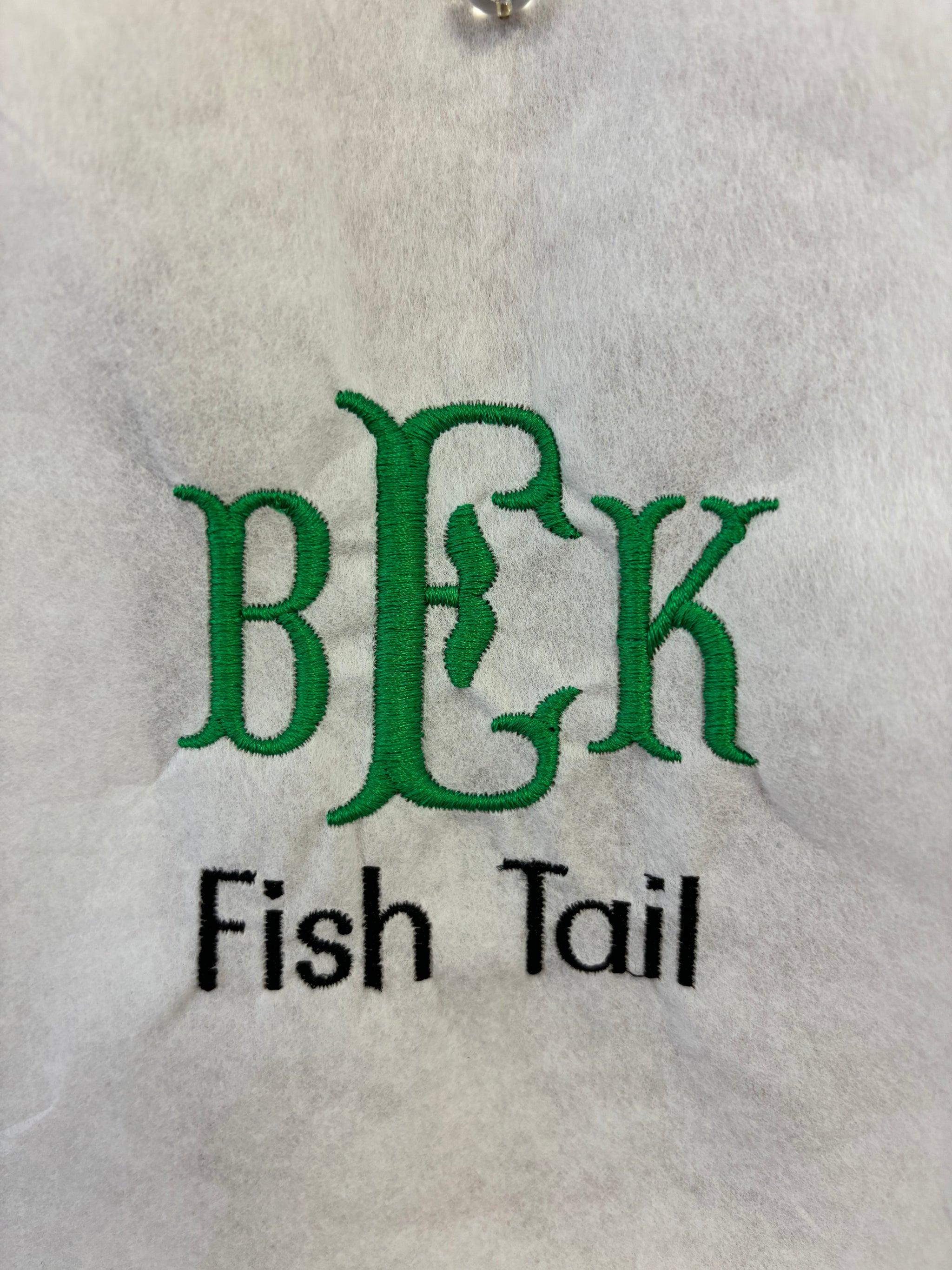 Monogram - Fish Tail