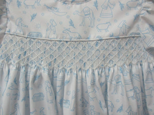 PREORDER Bethlehem Smocked Loungewear Gown