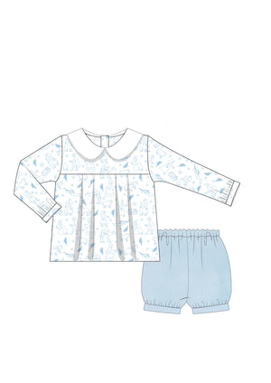 PREORDER Bethlehem Float Top w/ Bloomer, Shorts, Pants