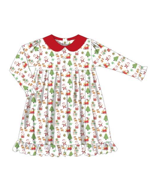 Girls Gown from the Classic Santa Loungewear Collection