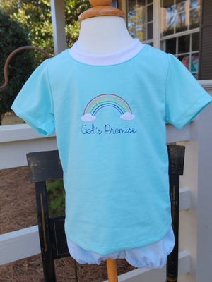 God's Promise Boy T-Shirt Set w/ Bloomers, Banded or Regular Shorts