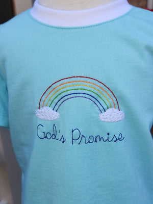 God's Promise Boy T-Shirt Set w/ Bloomers, Banded or Regular Shorts