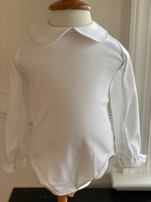 Girl Long Sleeve Pima Cotton Layering Shirt